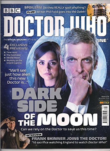 DOCTOR WHO MAGAZINE #478 TOM SPILSBURY NM 1ST PRINT