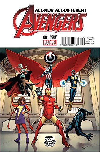 ALL NEW ALL DIFFERENT AVENGERS #1 LCSD 2015 VARIANT MARVEL  NM 1st PRINT