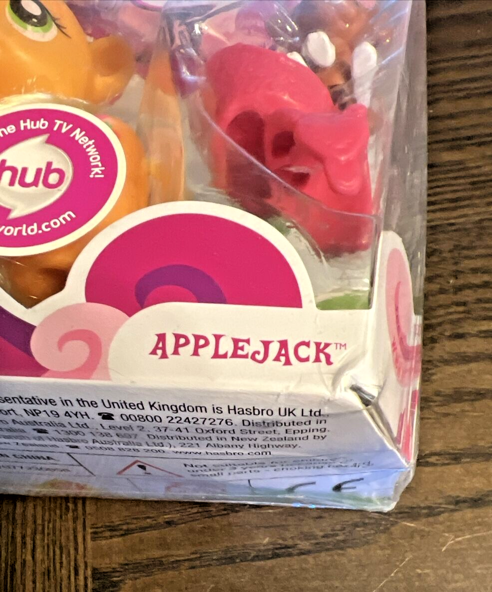 My Little Pony Applejack Figure G4 Hasbro 2010 Unopened