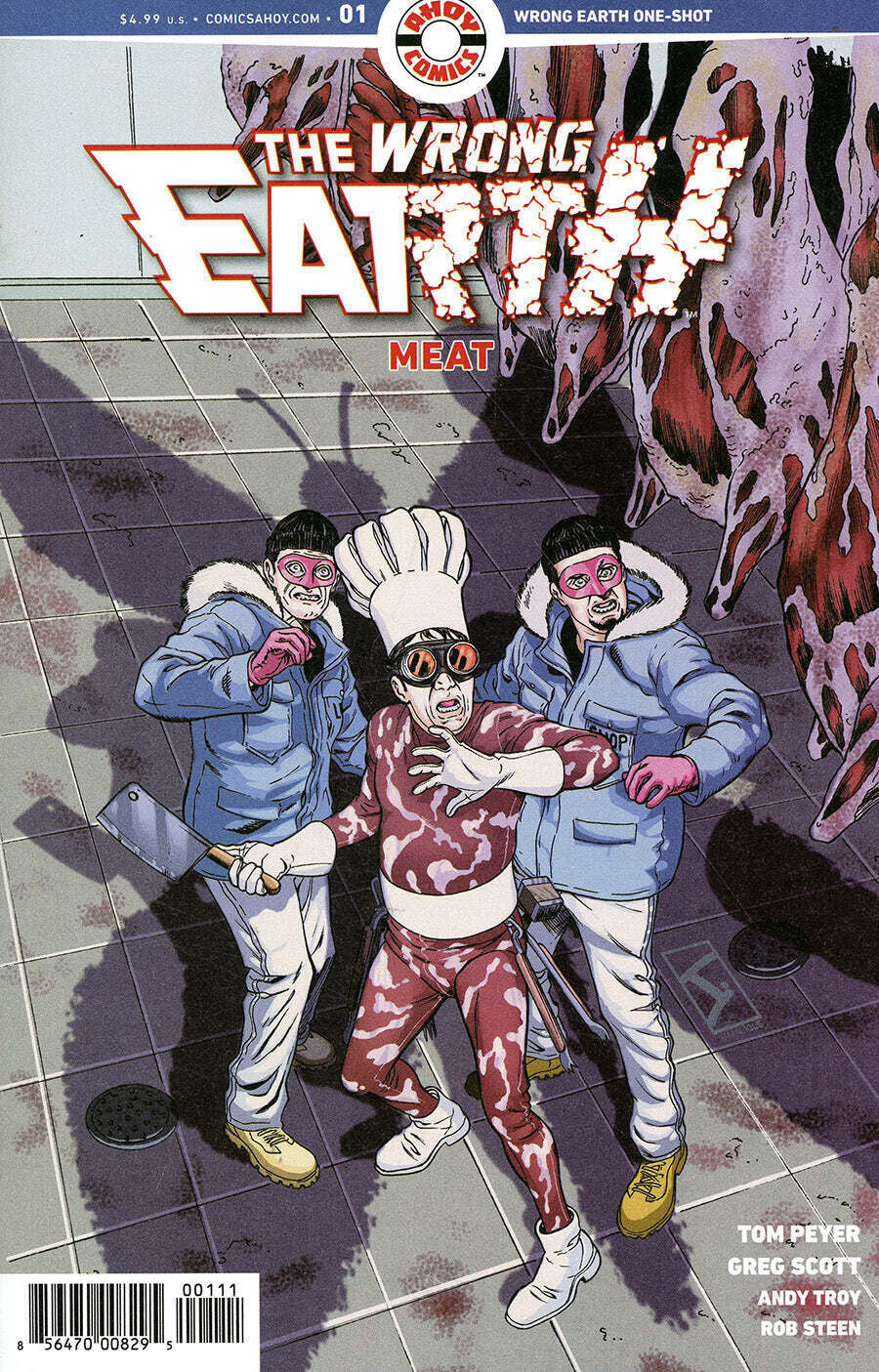 THE WRONG EARTH MEAT #1 AHOY COMICS 2022 NM ONE-SHOT