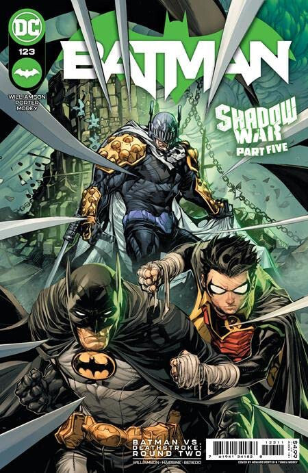 BATMAN #123 COVER A PORTER SHADOW WAR DC COMICS 2022