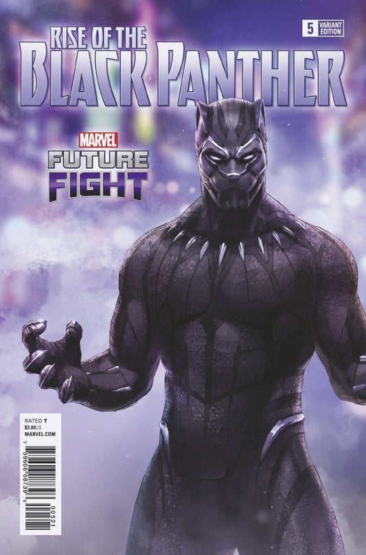 RISE OF BLACK PANTHER #5 OF 6 GAME VARIANT LEGACY MARVEL COMICS NM