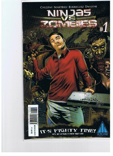 NINJAS VS ZOMBIES #3 THOMAS CHILLEMI JAIME MARTINEZ NM 1ST PRINT