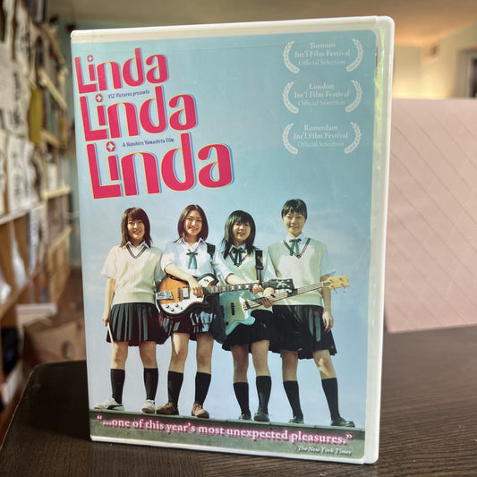 Linda Linda Linda 2005 VIZ DVD - The Blue Hearts - Girl Punk Band Linda Lindas
