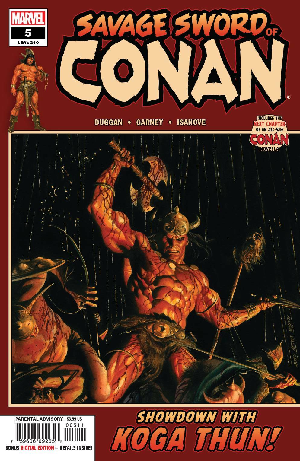SAVAGE SWORD OF CONAN #5 MARVEL NM 1ST PRINT 2019