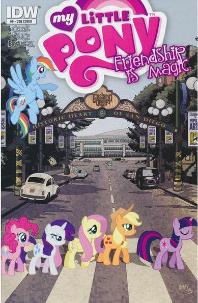 MY LITTLE PONY FRIENDSHIP IS MAGIC #9 SDCC EXCLUSIVE 2013 NM BEATLES