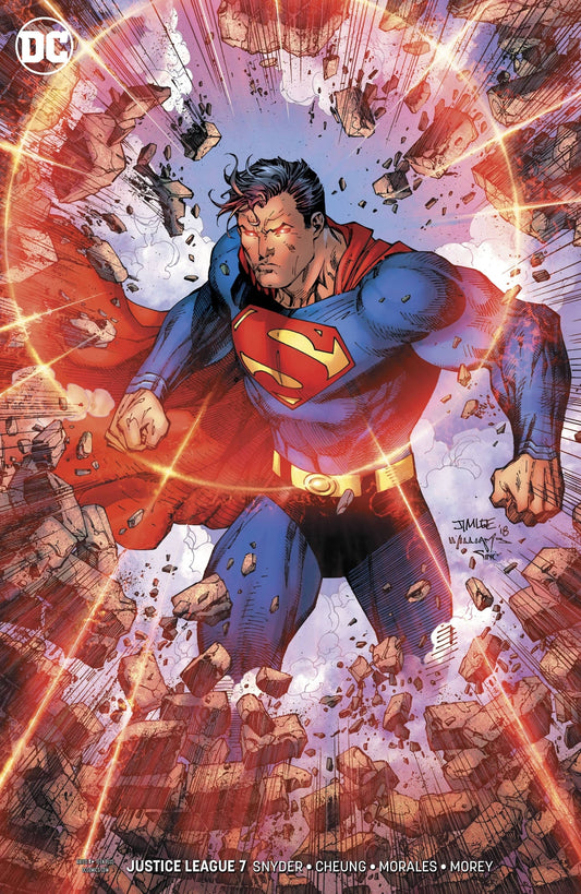 JUSTICE LEAGUE #7 VARIANT DC NM FIRST PRINT 2018