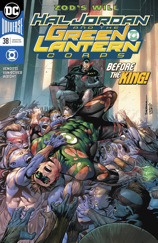 HAL JORDAN AND THE GREEN LANTERN CORPS #38 REBIRTH DC COMICS NM
