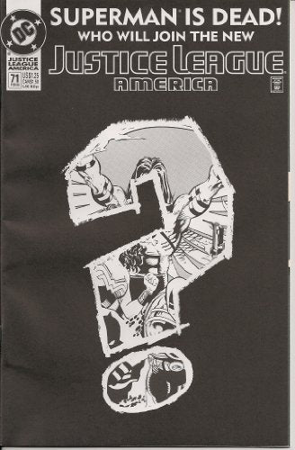 JUSTICE LEAGUE AMERICA #71 DAN JURGENS & SAL VELLUTO SUPERMAN IS D NM 1ST PRINT