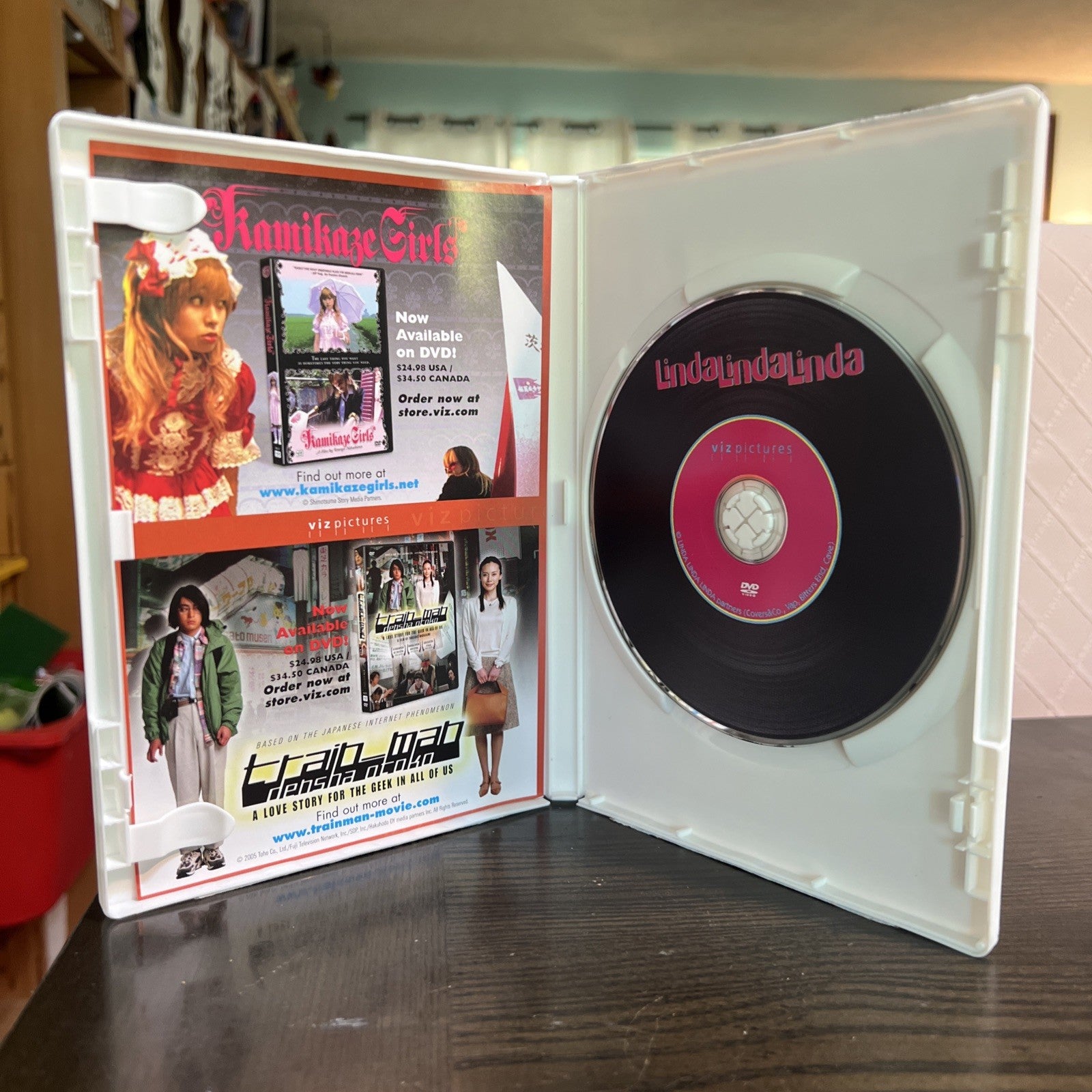 Linda Linda Linda 2005 VIZ DVD - The Blue Hearts - Girl Punk Band Linda Lindas