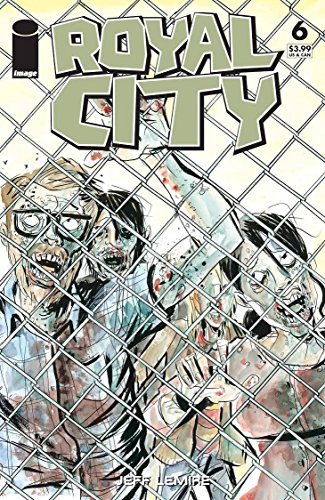ROYAL CITY #6 CVR C WALKING DEAD #16 TRIBUTE VAR MR JEFF LEMIRE NM 1ST PRINT