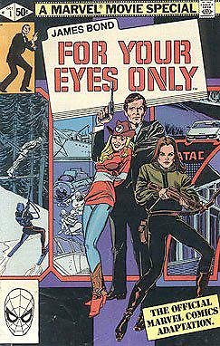 JAMES BOND FOR YOUR EYES ONLY 1 MARVEL NM 1ST PRINT