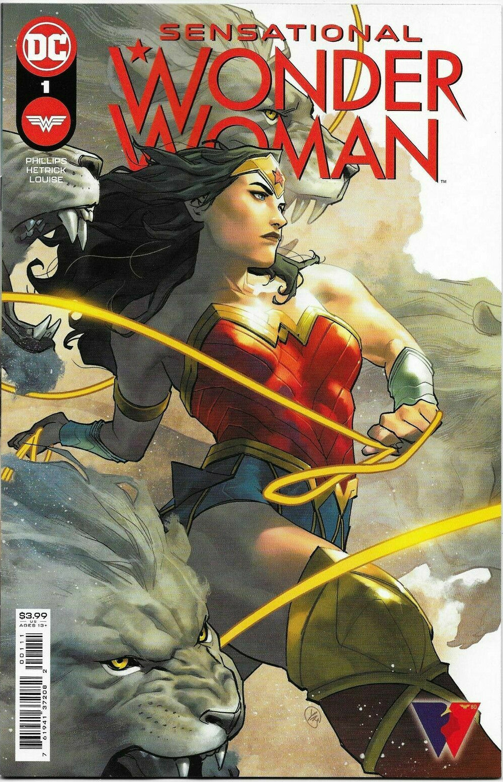 SENSATIONAL WONDER WOMAN  #1 MAIN COVER DC COMICS NM 1st PRINT 2021