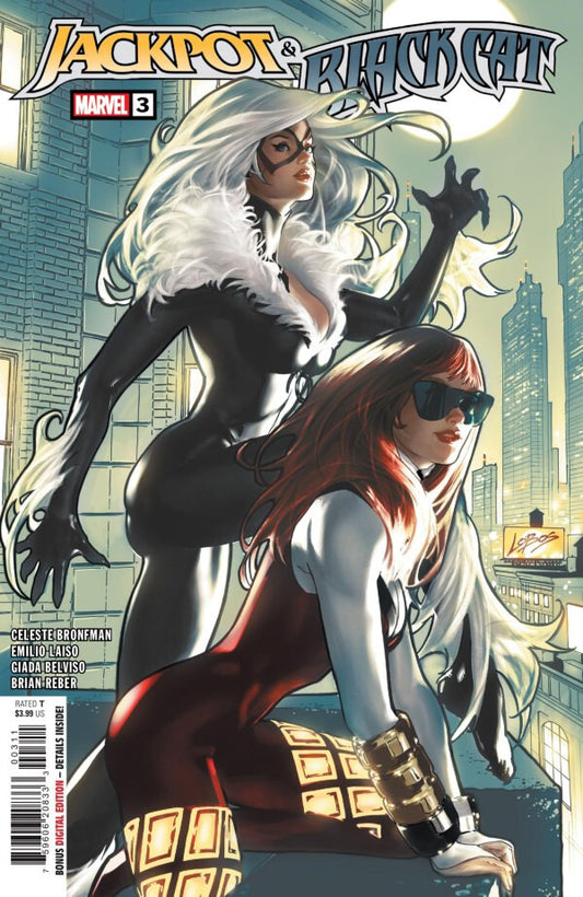 JACKPOT AND BLACK CAT #3 NM 1ST PRINT MAIN COVER MARVEL COMICS 2024