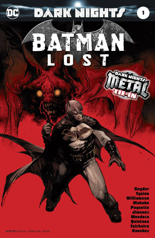 BATMAN LOST #1 (METAL) FIRST PRINT NM FOIL COVER