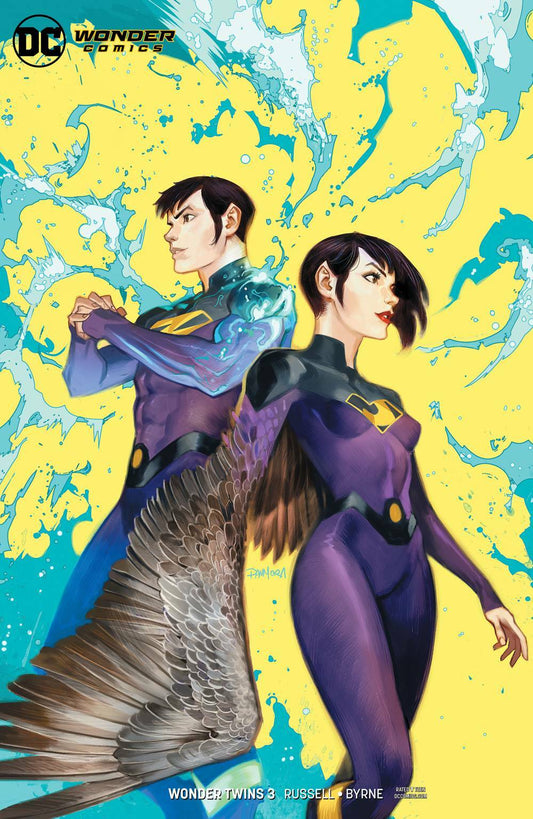 WONDER TWINS #3 VARIANT DC NM 1ST PRINT 2019