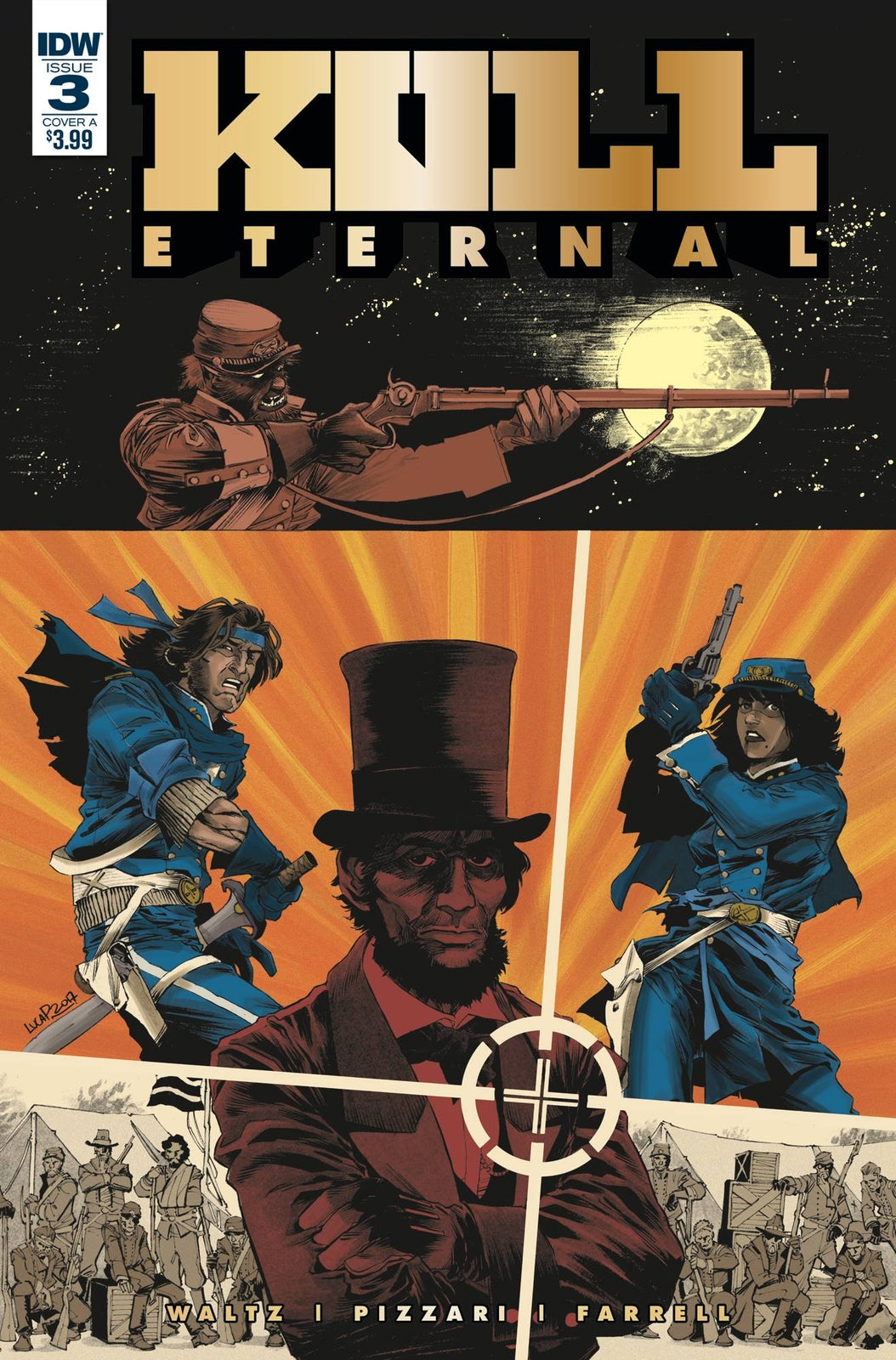 KULL ETERNAL #3 COVER A PIZZARI IDW NM
