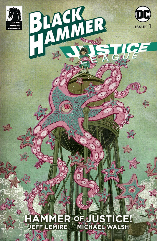 BLACK HAMMER JUSTICE LEAGUE #1 COVER E SHIMIZU DARK HORSE NM 1ST PRINT 2019