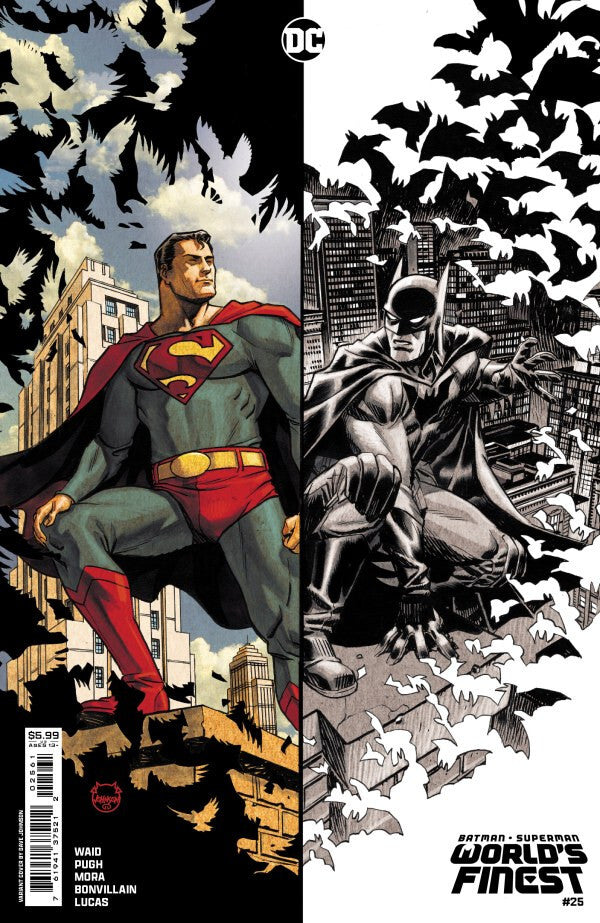 BATMAN/SUPERMAN WORLD'S FINEST #25 DAVE JOHNSON NM 1ST PRINT DC COMICS 2024