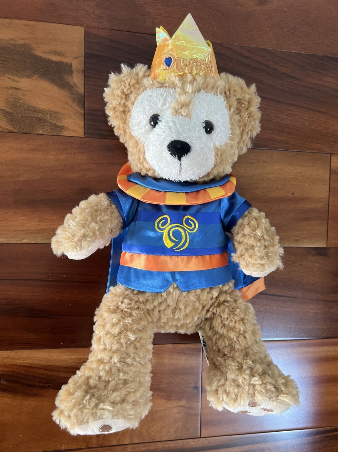 DUFFY HONG KONG KING CROWN DISNEYLAND LARGE 15" 9th ANNIVERSARY 2014
