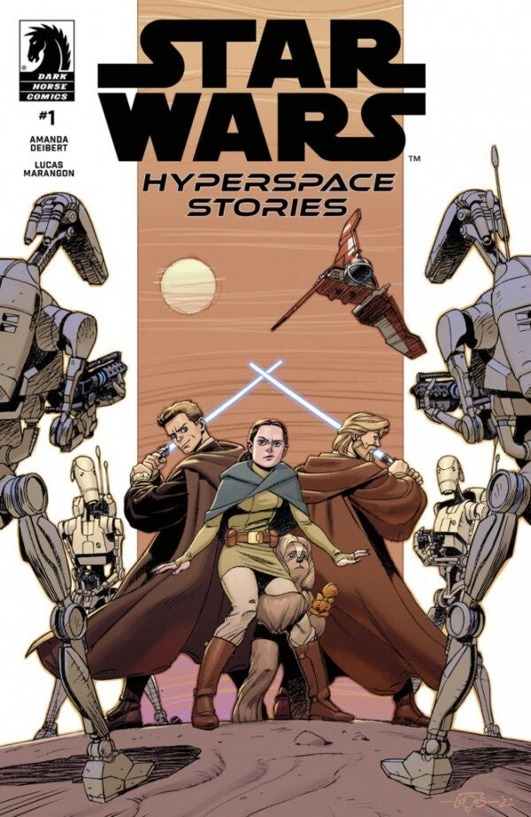 STAR WARS: HYPERSPACE STORIES #1 MAIN COVER DARK HORSE COMICS 2022