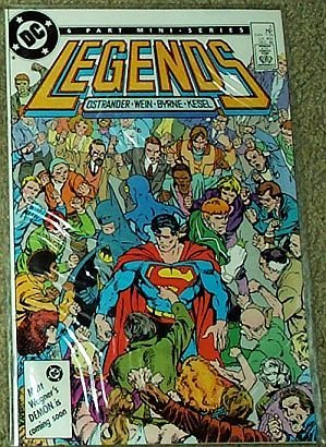 LEGENDS #2 OF A SIX PART MINI SERIES (ONCE UPON A TIME) LEN WEIN NM 1ST PRINT