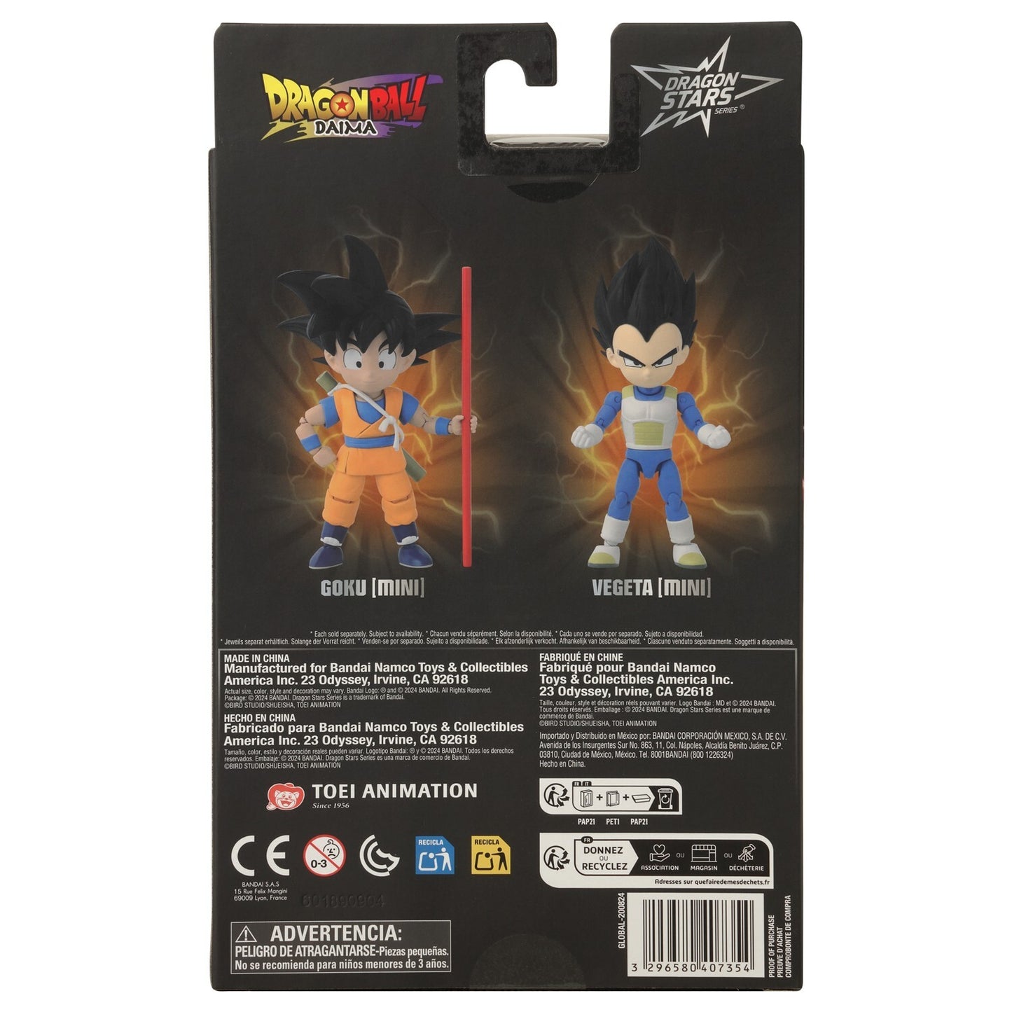 Bandai Dragon Ball Daima Dragon Stars Series Mini Goku Action Figure NEW
