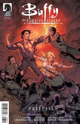 BUFFY VAMPIRE SLAYER SEASON 9 FREEFALL #3 VARIANT Dark Horse NM 1st PRINT