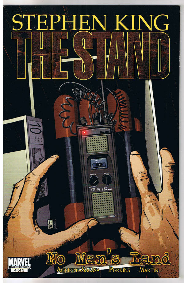 STEPHEN KING THE STAND NO MAN'S LAND #4 MAIN COVER NM 1ST PRINT MARVEL 2011