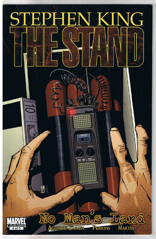 STEPHEN KING THE STAND NO MAN'S LAND #4 MAIN COVER NM 1ST PRINT MARVEL 2011