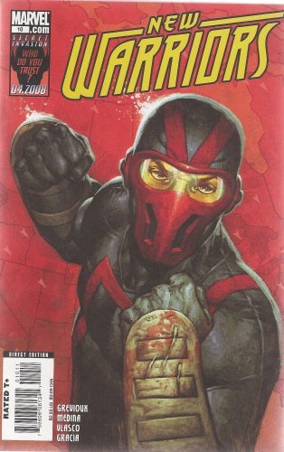 NEW WARRIORS NUMBER 10 (TRASHED PART 2) KEVIN GREVIOUX NM 1ST PRINT