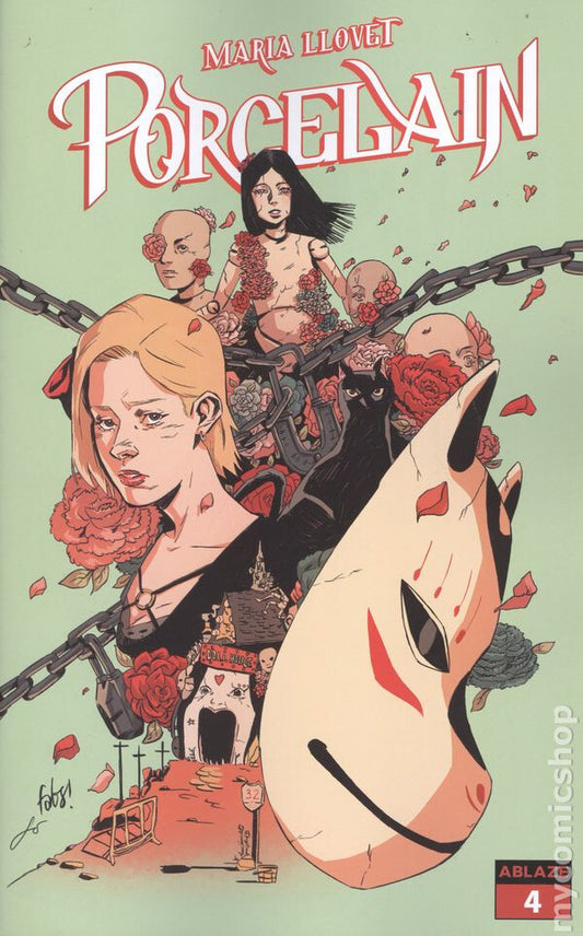 MARIA LLOVET PORCELAIN #4 NM 1ST PRINT COVER B ABLAZE 2021