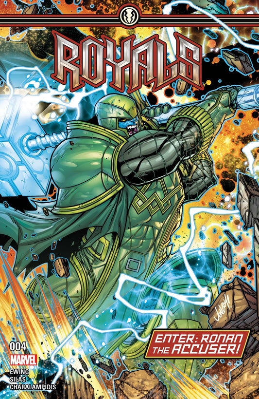ROYALS #4 RONAN THE ACCUSER! MARVEL NM 1ST PRINT 2017