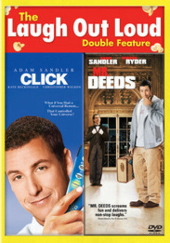 Click and Mr. Deeds DVD 2-Disc Set New SEALED ADAM SANDLER LAUGH OUT LOUD
