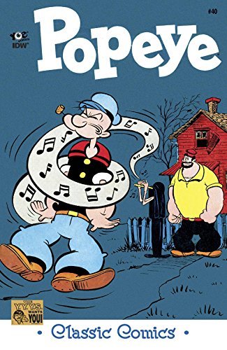 POPEYE CLASSICS ONGOING #40 BUD SAGENDORF NM 1ST PRINT