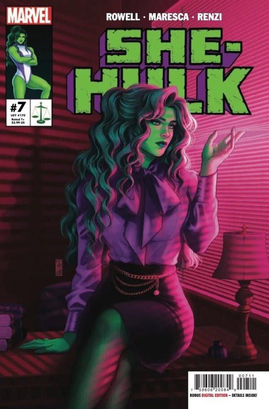 SHE-HULK #7 MAIN COVER 1ST PRINT MARVEL COMICS 2022 NM