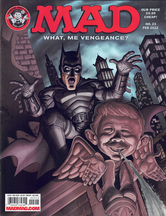 MAD MAGAZINE #23 BATMAN COVER AND STORIES 2022