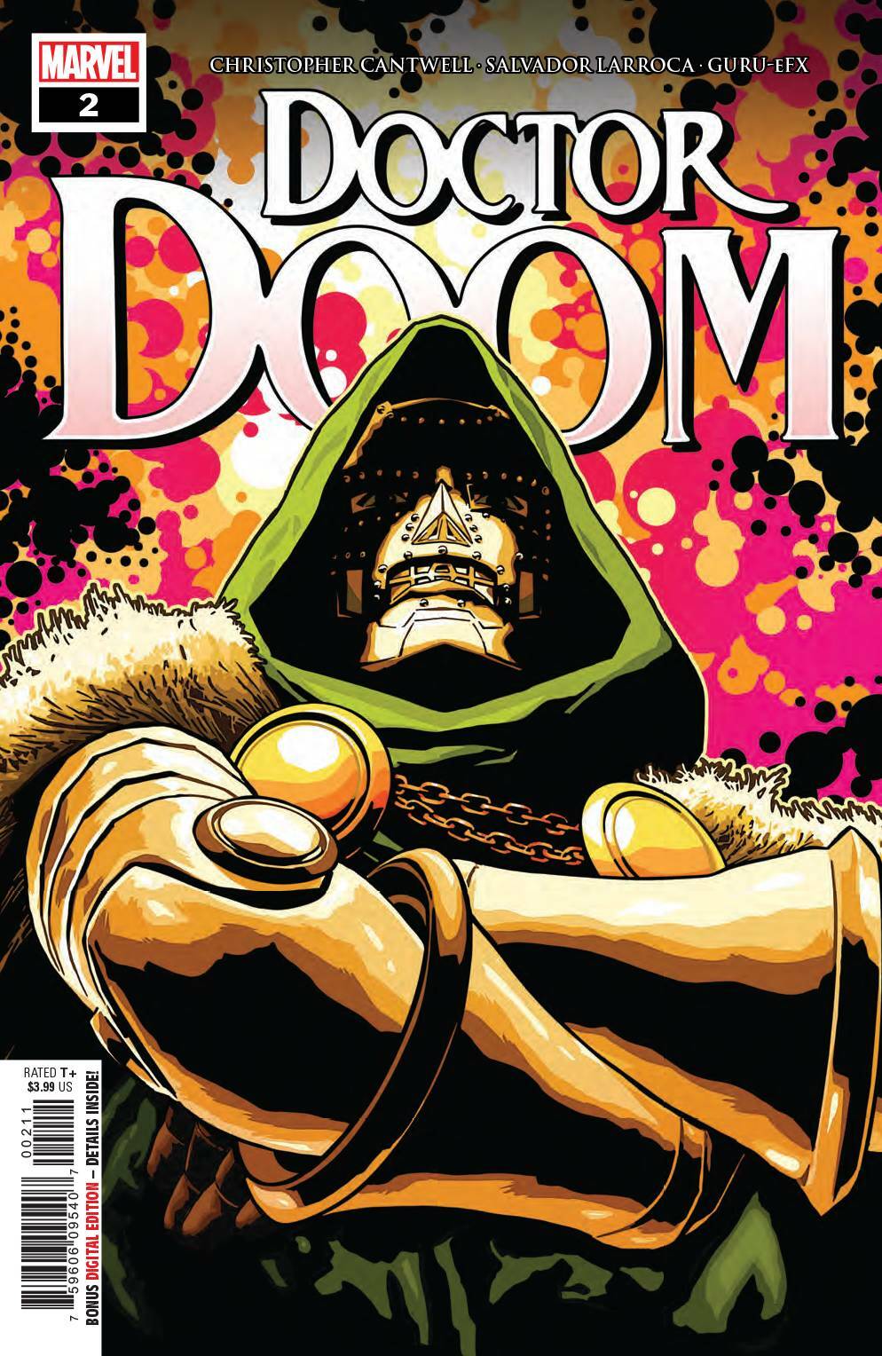 DOCTOR DOOM #2 MAIN COVER MARVEL NM 1ST PRINT 2019