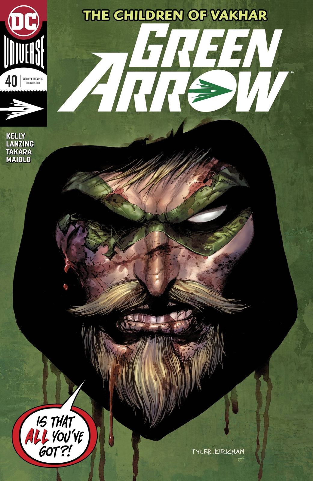 GREEN ARROW #40 REBORN MAIN DC COMICS NM