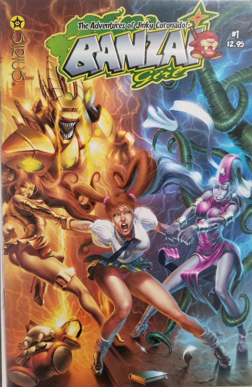 ADVENTURES OF JINKY CORONADO BANZAI GIRLS #1 FN SIRIUS 2003