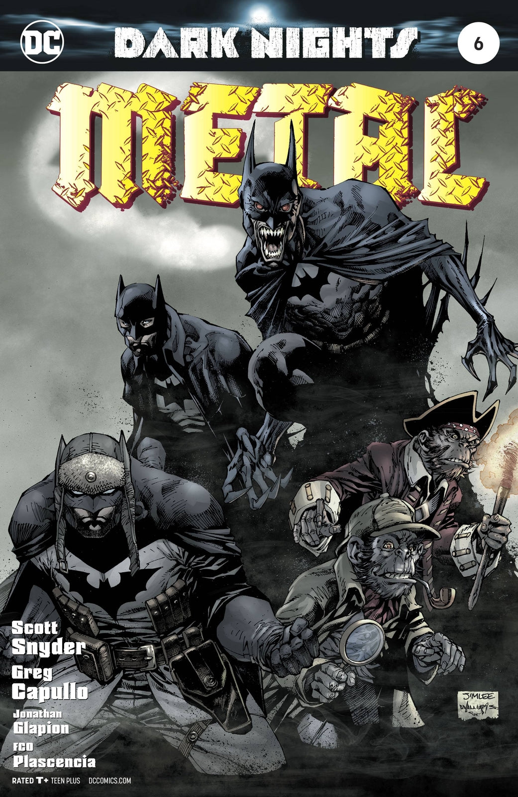 DARK NIGHTS METAL #6 OF 6 LEE VARIANT BATMAN DC NM