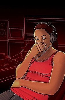 A VOICE IN THE DARK #2 Image  NM FIRST PRINT