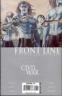 CIVIL WAR FRONT LINE #8 MARVEL NM 1st PRINT