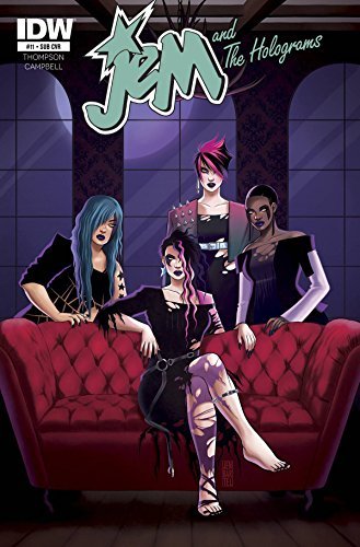 JEM & THE HOLOGRAMS #11 SUBSCRIPTION VAR NM 1ST PRINT