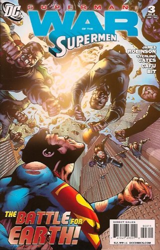 SUPERMAN WAR OF THE SUPERMEN ISSUE #3 JAMES ROBINSON & STERLING GA NM 1ST PRINT