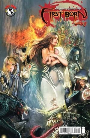 FIRST BORN A #3 OF(3) RON MARZ NM 1ST PRINT