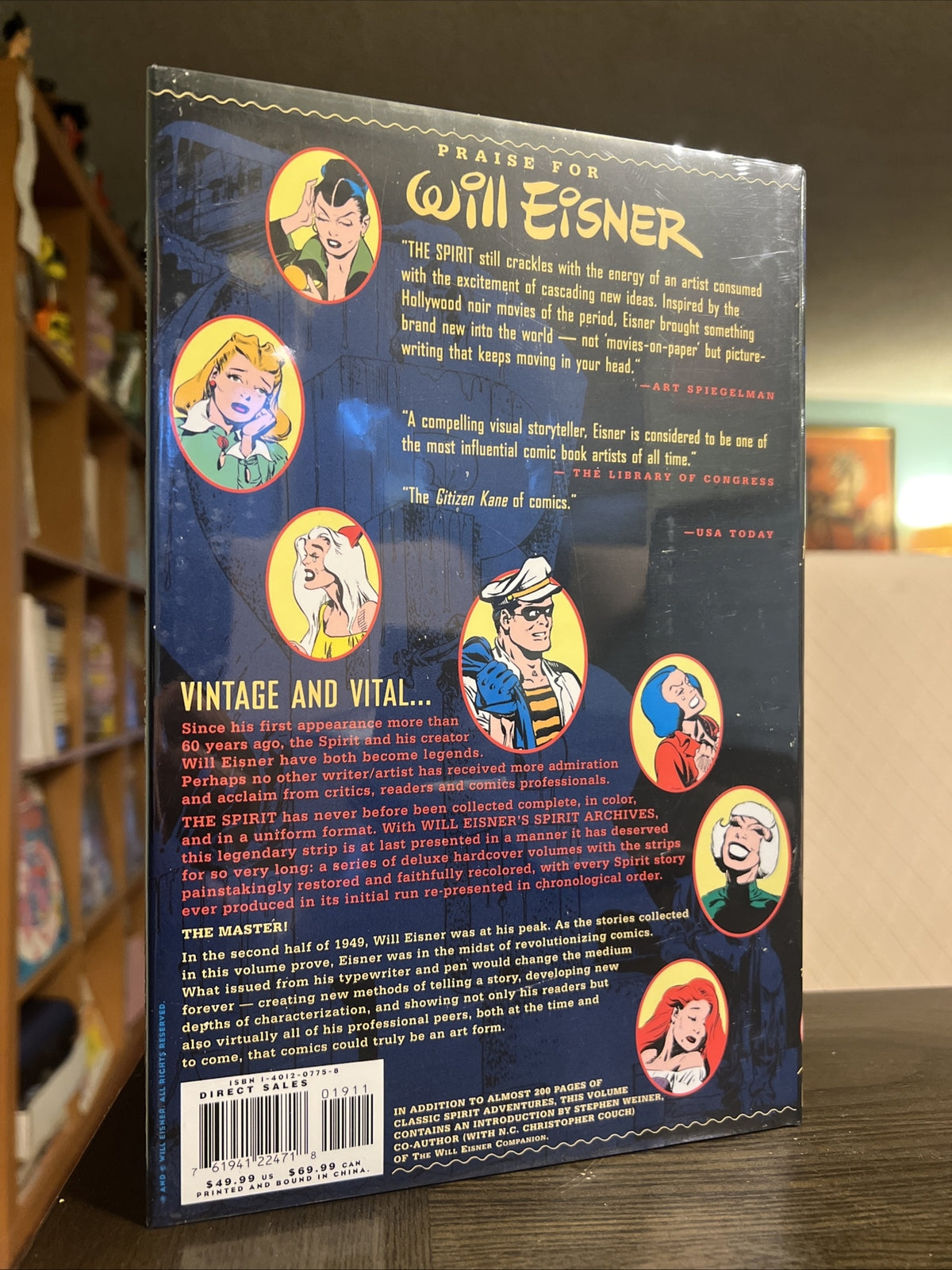 Will Eisner's THE SPIRIT ARCHIVES Volume 19 BRAND NEW Still Sealed MINT!