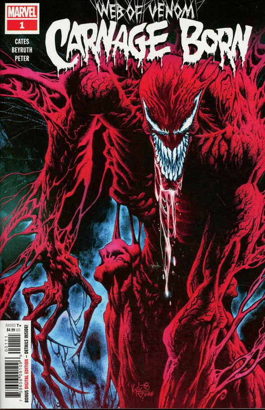WEB OF VENOM CARNAGE BORN #1 MARVEL COMICS NM 1ST PRINT 2018