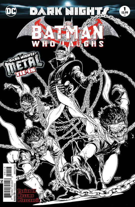 BATMAN WHO LAUGHS #1 3RD PRINT METAL DC COMICS NM