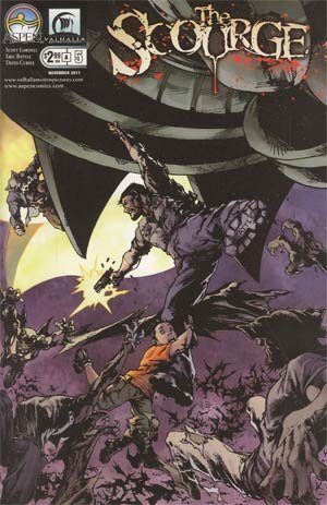 SCOURGE #5 COVER A ERIC BATTLE ERIC BATTLE AND SCOTT LOBDELL NM 1ST PRINT